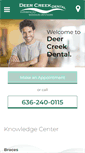 Mobile Screenshot of deercreekdental.com